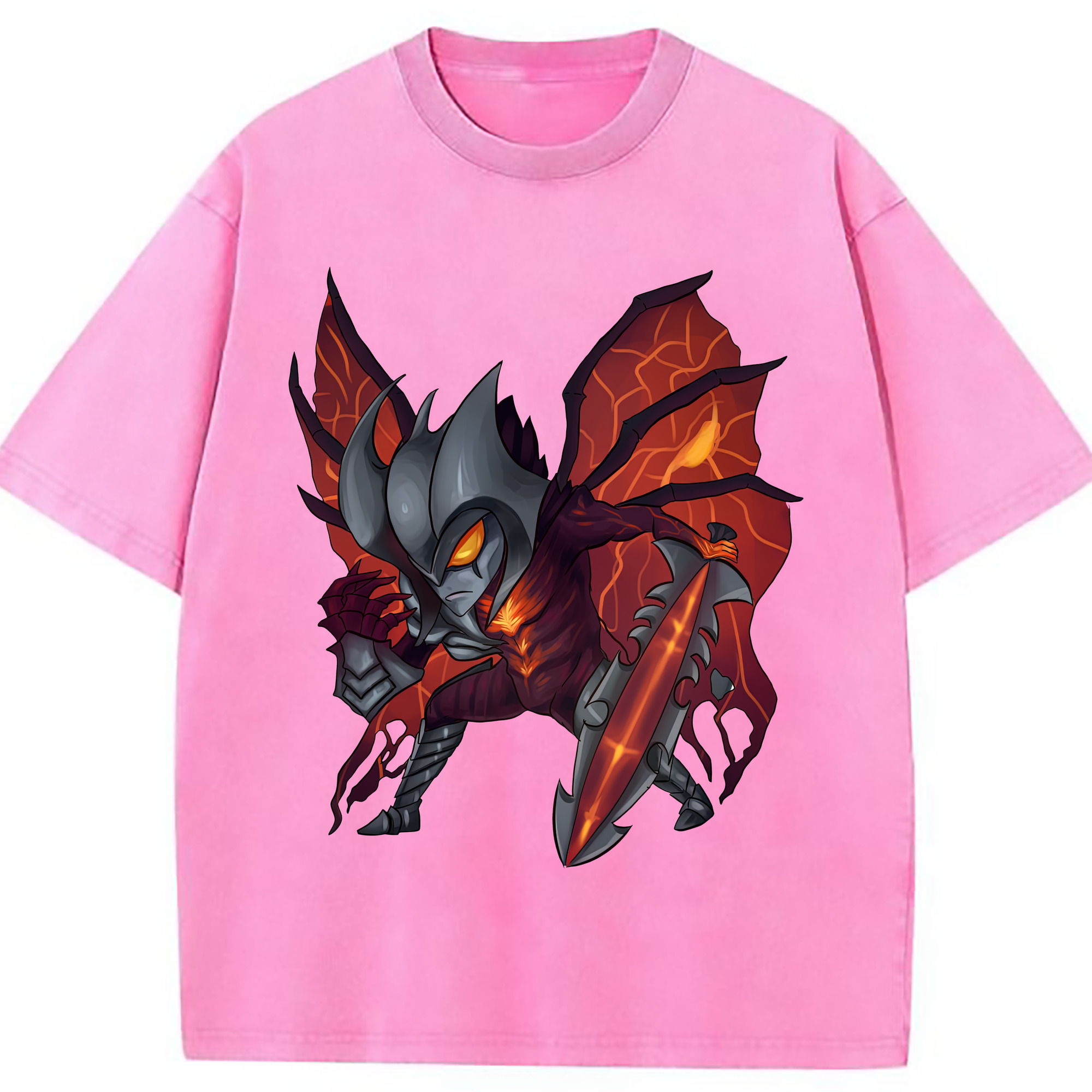 （画像用） リーグ・オブ・レジェンド League of Legends LOL 綿100% ヴィンテージ風 半袖Tシャツ（フロントプリント）